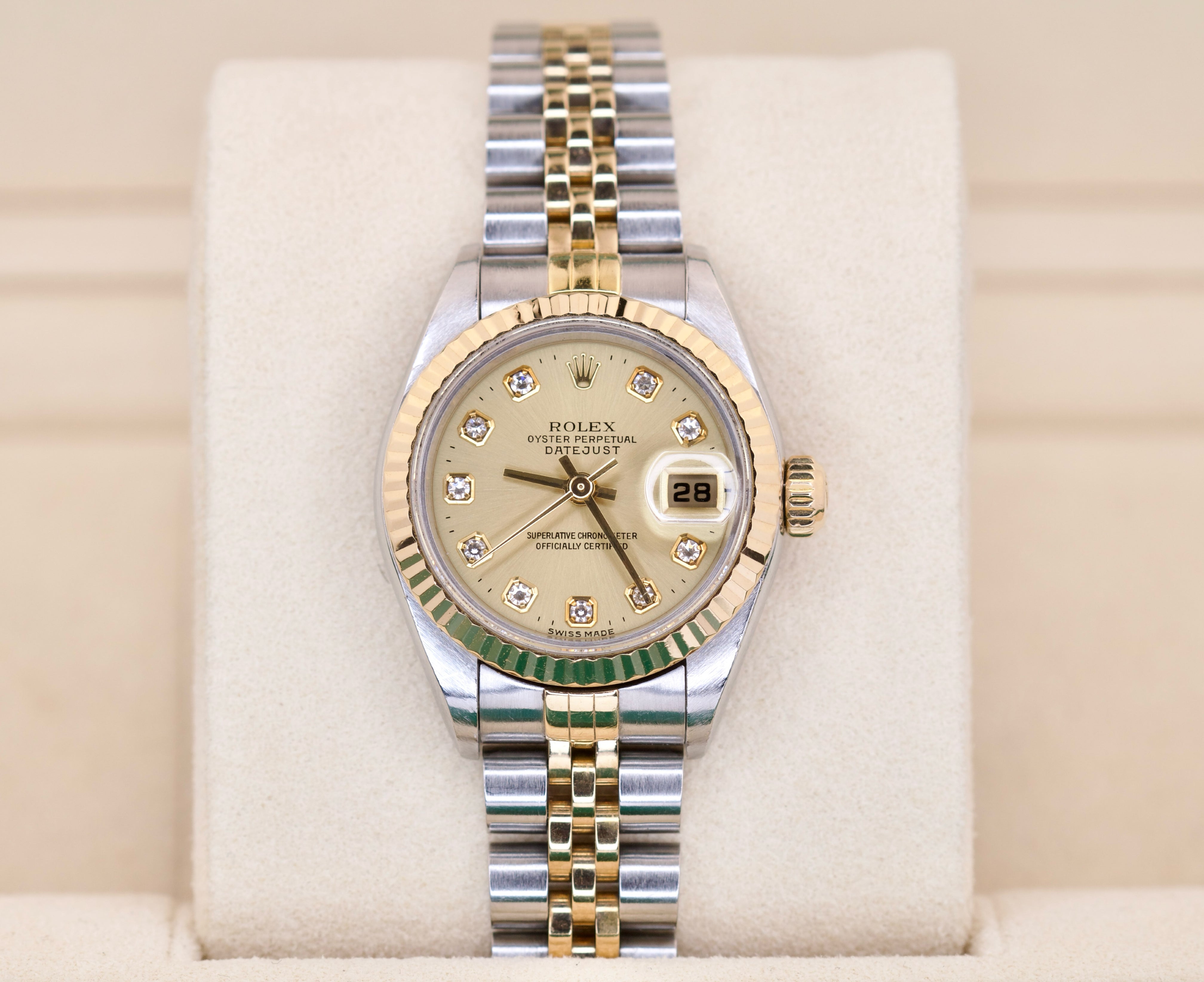ROLEX DATEJUST 79173 2コマ Rolex Datejust Steel and Gold (two tone) 79173 | Stock 30185